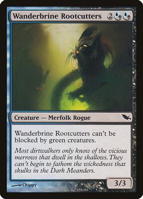 Wanderbrine Rootcutters card from Shadowmoor