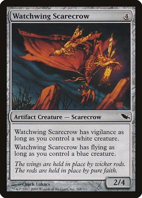 Watchwing Scarecrow card from Shadowmoor