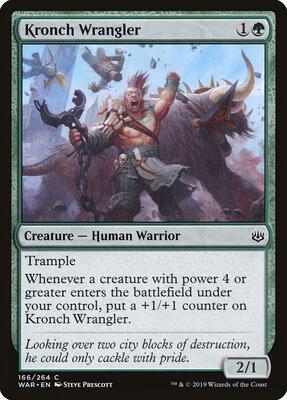 Kronch Wrangler card from War of the Spark