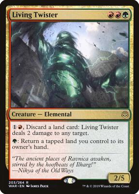 Living Twister card from War of the Spark