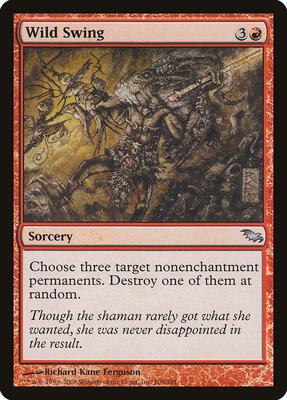Wild Swing card from Shadowmoor