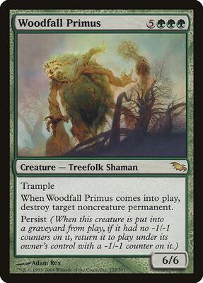 Woodfall Primus card from Shadowmoor