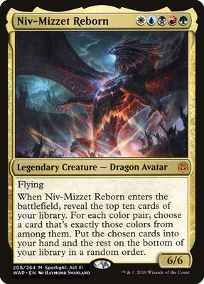 Niv-Mizzet Reborn card from War of the Spark