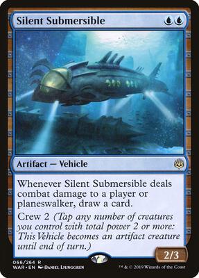 Silent Submersible card from War of the Spark