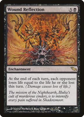 Wound Reflection card from Shadowmoor