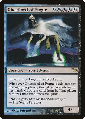 Ghastlord of Fugue card from Shadowmoor