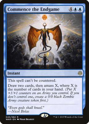 Commence the Endgame card from War of the Spark