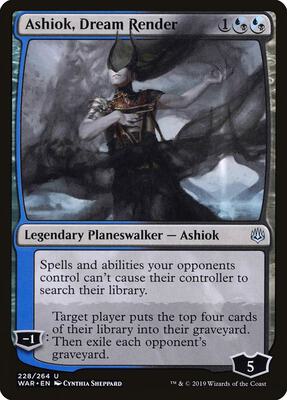 Ashiok, Dream Render card from War of the Spark