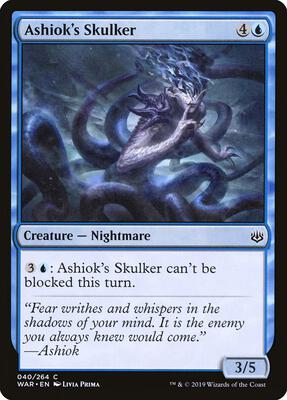 Ashiok's Skulker card from War of the Spark