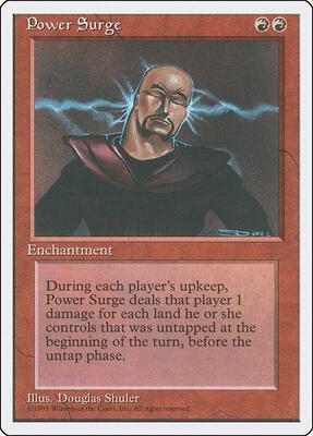 Power Surge card from Fourth Edition