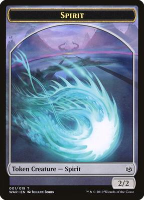 Spirit Token card from War of the Spark
