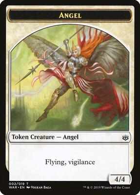 Angel Token card from War of the Spark