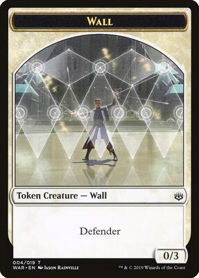Wall Token card from War of the Spark