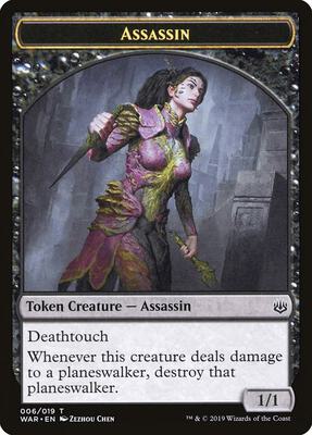 Assassin Token card from War of the Spark