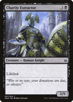 Charity Extractor card from War of the Spark