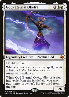 God-Eternal Oketra card from War of the Spark