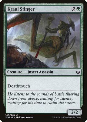 Kraul Stinger card from War of the Spark