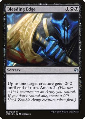 Bleeding Edge card from War of the Spark