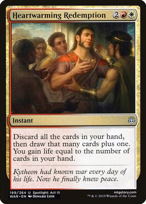 Heartwarming Redemption card from War of the Spark