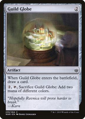 Guild Globe card from War of the Spark