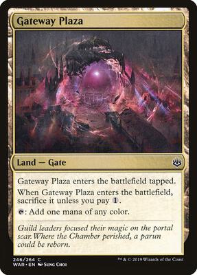 Gateway Plaza card from War of the Spark