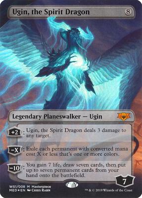 Ugin, the Spirit Dragon card from Mythic Edition: War of the Spark