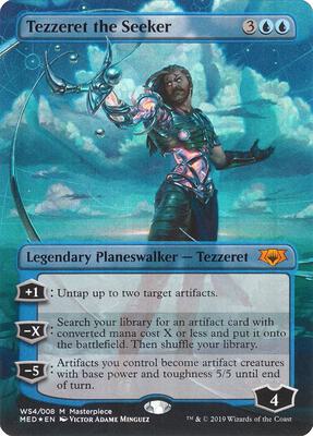 Tezzeret the Seeker card from Mythic Edition: War of the Spark