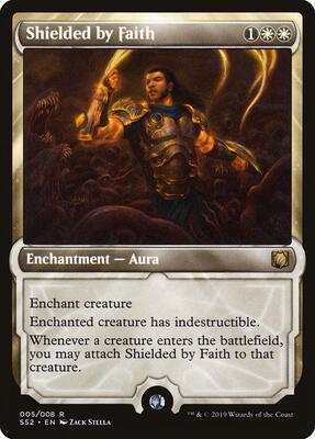 Shielded by Faith card from Signature Spellbook: Gideon