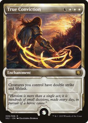 True Conviction card from Signature Spellbook: Gideon