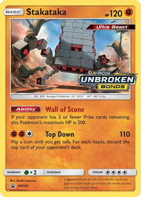 Stakataka - SM180 (Prerelease) card from SM Promos