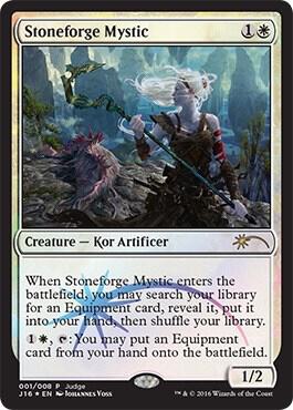 Stoneforge Mystic card from Judge Promos