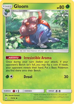 Gloom card from SM - Unbroken Bonds