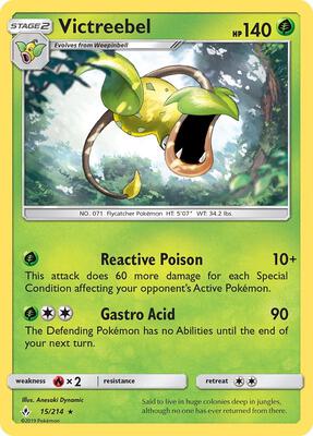 Victreebel card from SM - Unbroken Bonds