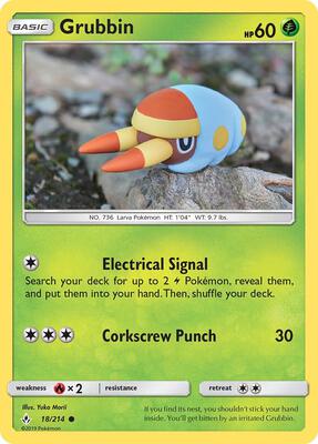 Grubbin card from SM - Unbroken Bonds