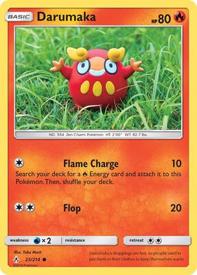 Darumaka card from SM - Unbroken Bonds