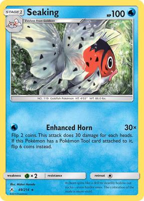 Seaking card from SM - Unbroken Bonds