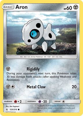 Aron card from SM - Unbroken Bonds