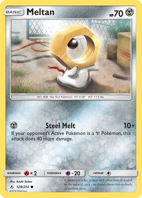 Meltan card from SM - Unbroken Bonds