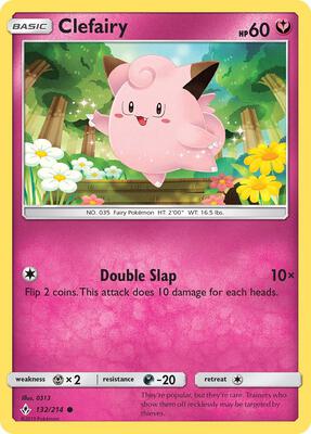 Clefairy card from SM - Unbroken Bonds