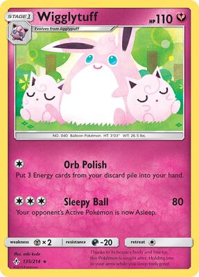 Wigglytuff card from SM - Unbroken Bonds