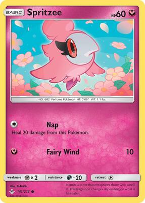 Spritzee card from SM - Unbroken Bonds