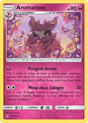 Aromatisse card from SM - Unbroken Bonds