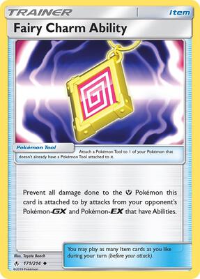 Fairy Charm Ability card from SM - Unbroken Bonds