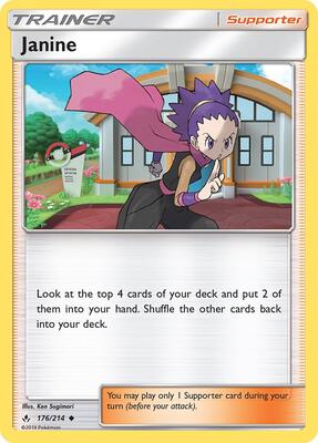 Janine card from SM - Unbroken Bonds