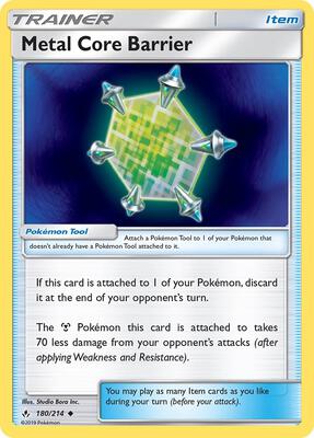Metal Core Barrier card from SM - Unbroken Bonds