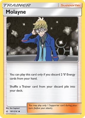 Molayne card from SM - Unbroken Bonds