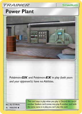 Power Plant card from SM - Unbroken Bonds