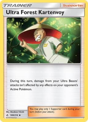 Ultra Forest Kartenvoy card from SM - Unbroken Bonds