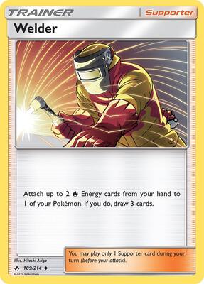 Welder card from SM - Unbroken Bonds