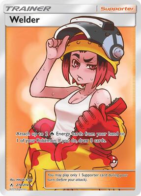 Welder (Full Art) card from SM - Unbroken Bonds